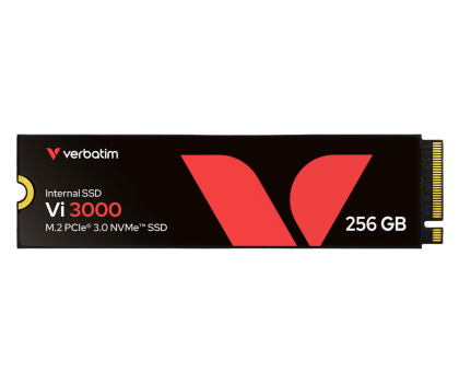 Dysk SSD Verbatim 256GB M.2 PCIe NVMe Vi3000